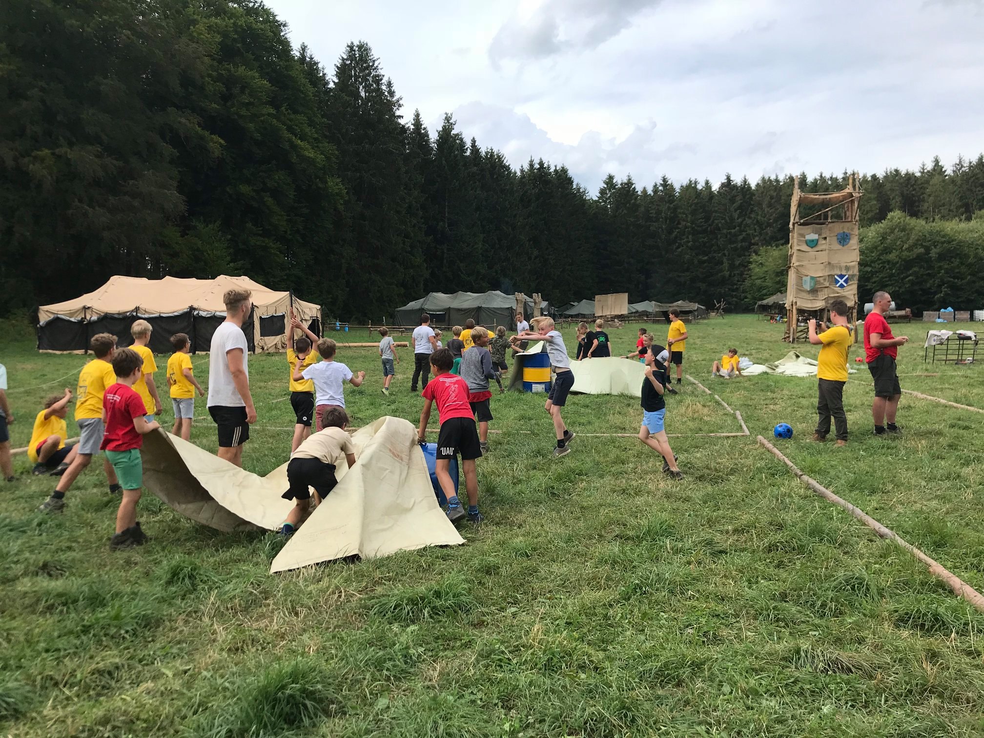 Sint-Martinus den XIIde - Kamp Losange algemeen